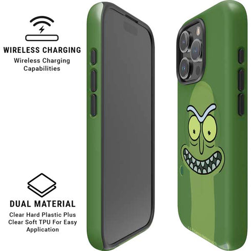 Adult Swim Rick and Morty Pickle Rick iPhone 16 Pro Max Magsafe Impact Case